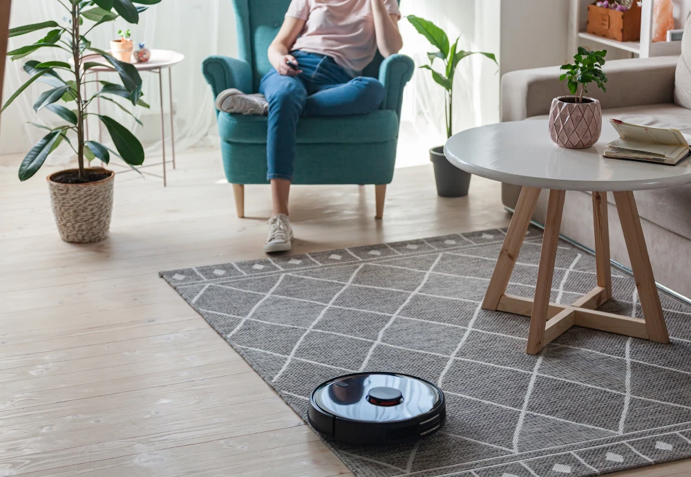 robotic vacuum cleaner with map navigation function