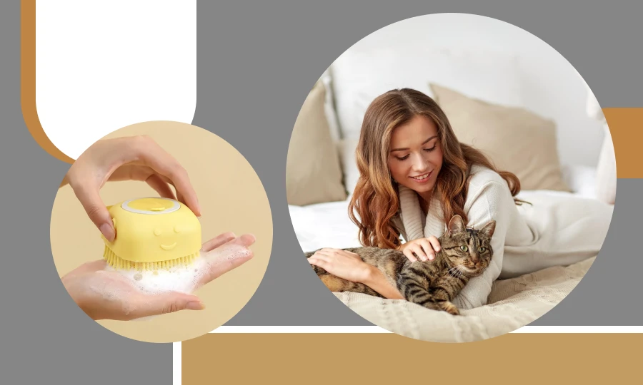 Making Bath Time Fun and Easy for Your Furry Friend 7 pet bath brush